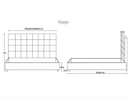 Кровать Димакс Нордо Кварц с подъемным механизмом 160х190