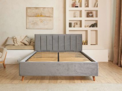 Кровать Димакс Амадора Крем с подъемным механизмом 90х200