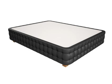 Кровать Mr.Mattress Twin Box экокожа Black 180х190