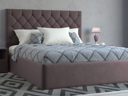 Кровать Lonax Элоиза велюр Dolly-8 (с подъемным механизмом)