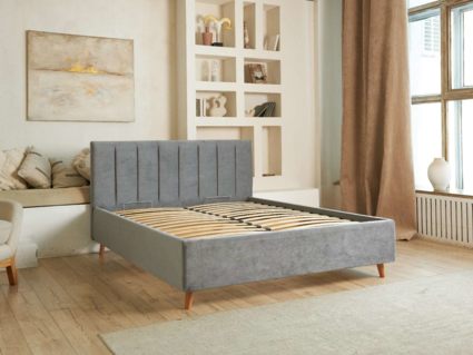 Кровать Димакс Амадора Крем с подъемным механизмом 90х200