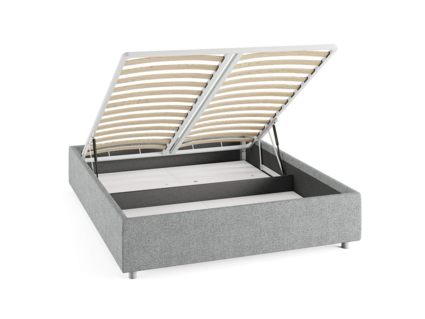 Кровать Сонум Scandinavia Кашемир Светло-серый (с подъемным механизмом) 160х190