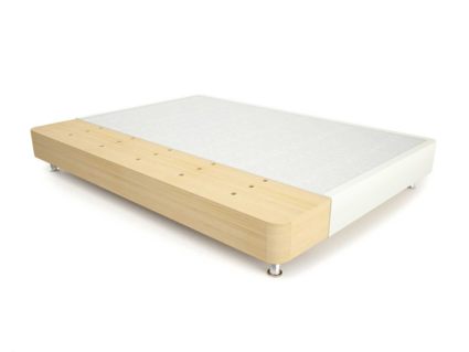 Кровать Mr.Mattress Fine Box экокожа White 256