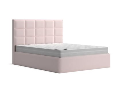 Кровать Lonax Адель велюр Dolly-8 (с основанием) 120х195