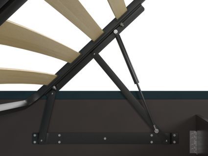 Кровать Lonax Аврора велюр Dolly-2 (с подъемным механизмом) 120х195