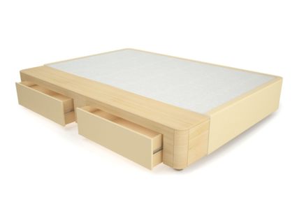 Кровать Mr.Mattress Site Box экокожа Beige 258