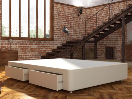 Кровать Mr.Mattress Site Box экокожа Beige 264