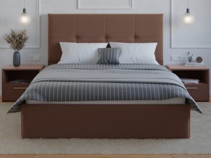 Кровать Lonax Алегра велюр Dolly-13 (с подъемным механизмом) 160х190