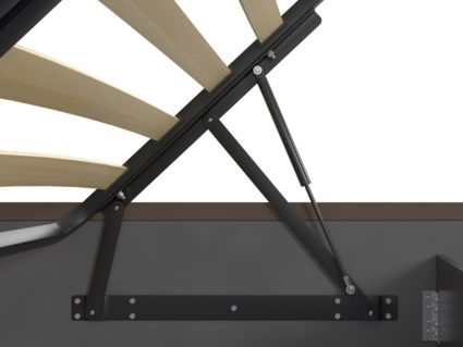 Кровать Lonax Венеция велюр Dolly-2 (с подъемным механизмом) 120х190