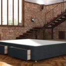 Кровать Mr.Mattress Site Box велюр Grey 140х200