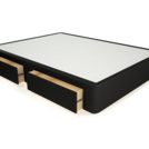 Кровать Mr.Mattress Site Box экокожа Black 80х200