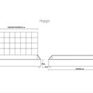 Кровать Димакс Нордо Нуар с подъемным механизмом 120х190