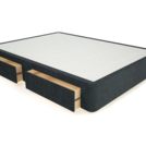 Кровать Mr.Mattress Site Box велюр Grey 140х200