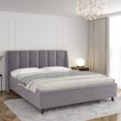 Кровать Sontelle Style Skordia Malta grey 80х190