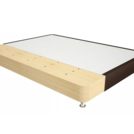 Кровать Mr.Mattress Fine Box экокожа Brown 200х195