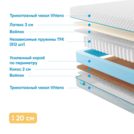 Матрас Промтекс-Ориент Soft Combi 140х185